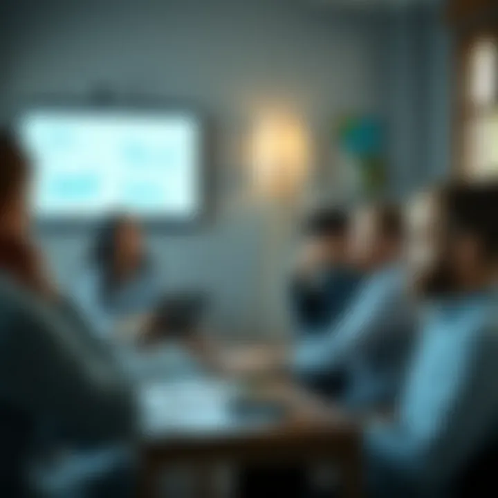 Strategic Career Planning Session A strategic career planning session with visual aids
