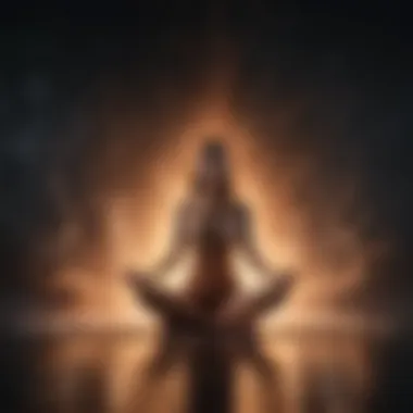 Energy Flow in Meditation A visualization of energy flow during meditation