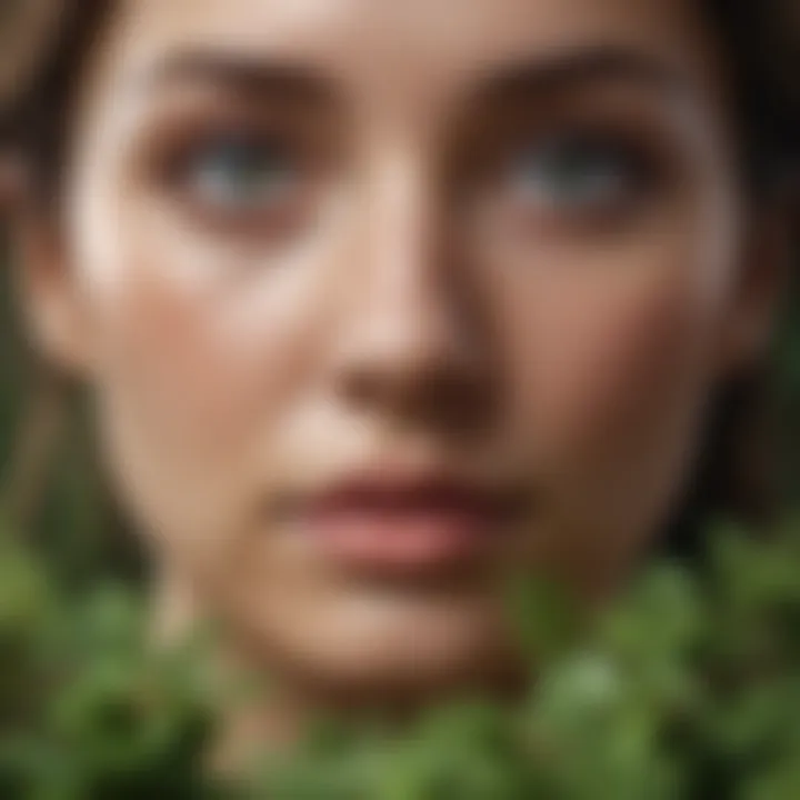 A close-up of natural elements symbolizing harmony