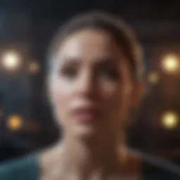 An abstract representation of effective communication dynamics in a professional environment.