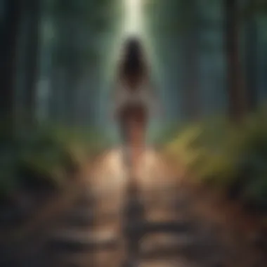 Unveiling the Path to Transformation Illustration depicting growth and transformation