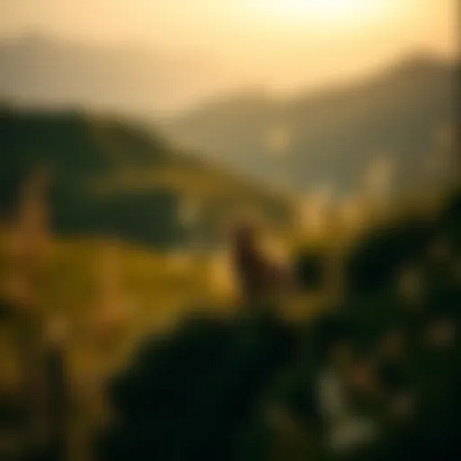 Finding Tranquility in Nature A serene landscape reflecting inner peace