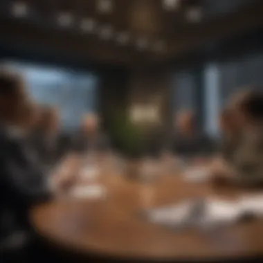 Strategic Meeting on Contingency Planning A strategic meeting illustrating contingency planning