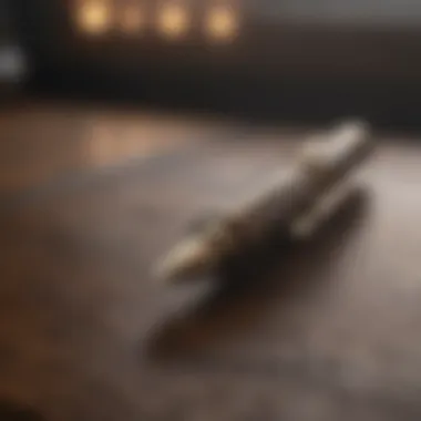 Exquisite Crafted Pen for Writing Crafted Pen with Elegant Design