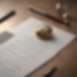 Elegant stationery for a professional follow-up letter