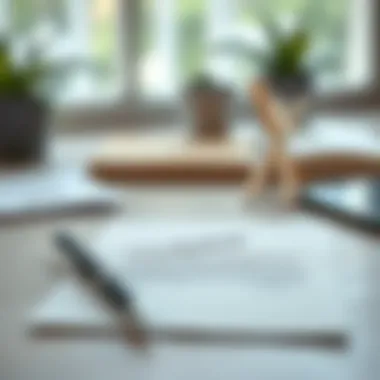 A beautifully written appreciation letter on a desk