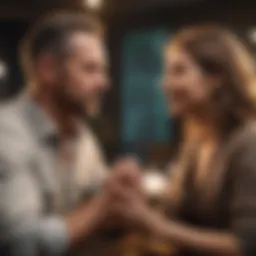 Couple discussing their future plans together