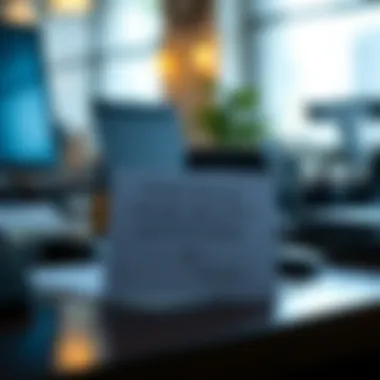 A thoughtful note of appreciation on a desk