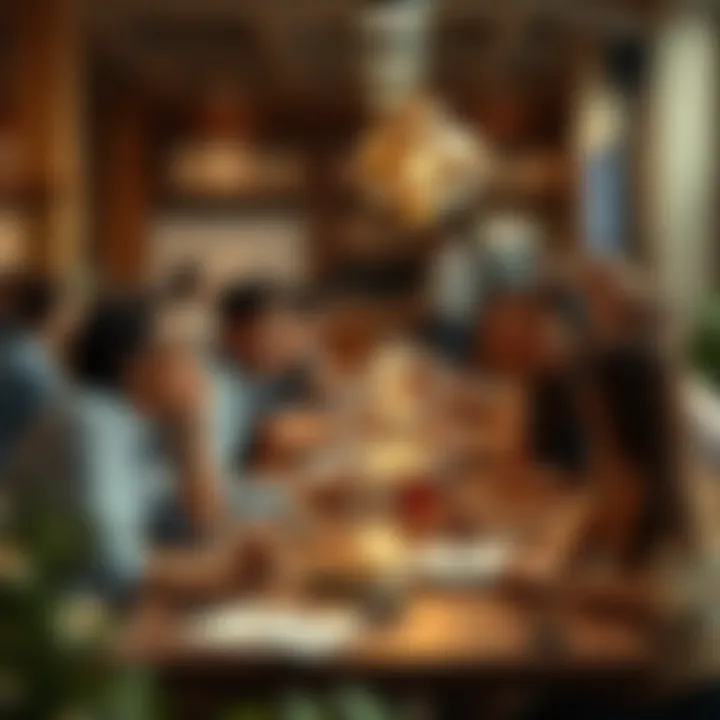 A farewell gathering with smiles and memories