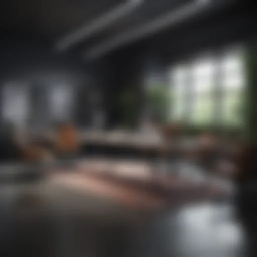 A dynamic workspace showcasing collaborative tools and environments.