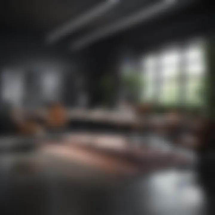 A dynamic workspace showcasing collaborative tools and environments.