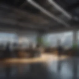 Inspiring workplace atmosphere with engaged employees