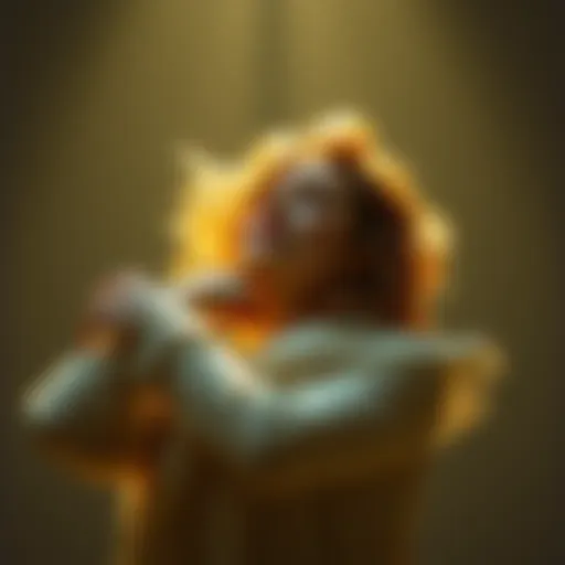 An abstract representation of self-acceptance