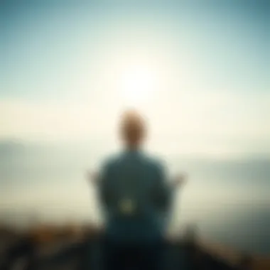 A serene landscape symbolizing inner peace