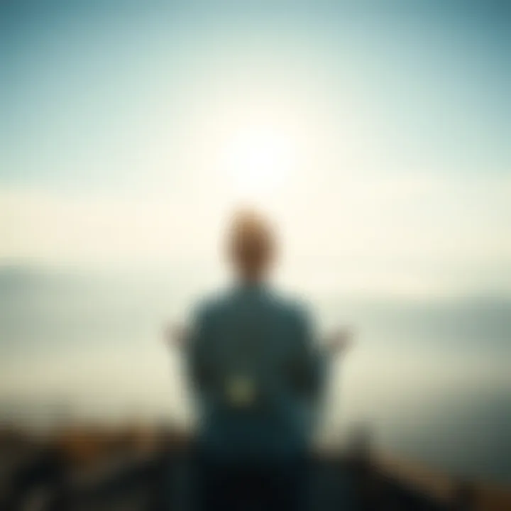 A serene landscape symbolizing inner peace