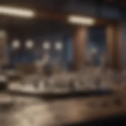 Strategic planning session in a corporate environment