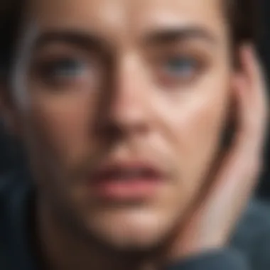 Emotional Exhaustion Visualized Illustration depicting emotional exhaustion