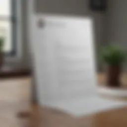 Modern resume design showcasing clean lines and professional aesthetics