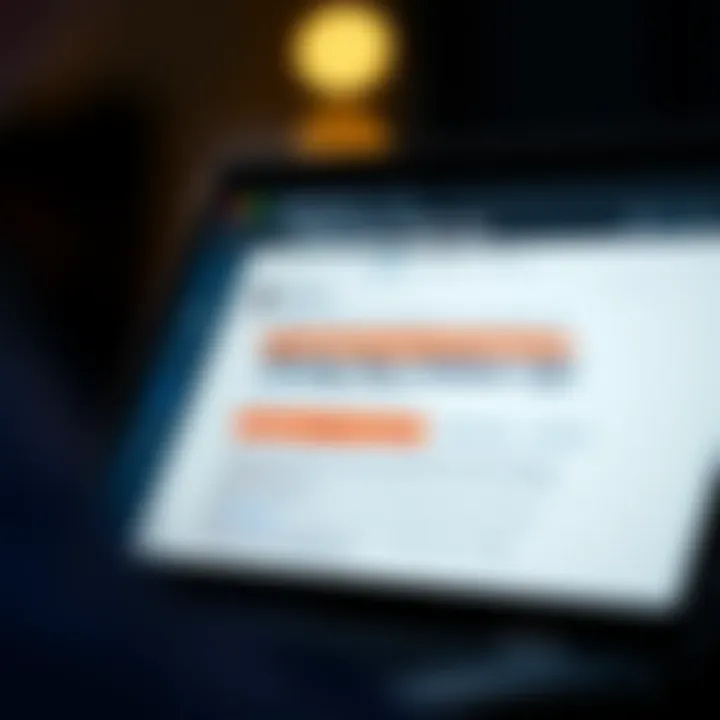 An inbox with highlighted emails indicating follow-up