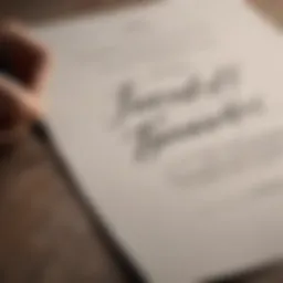 Elegant calligraphy farewell quote