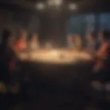 A vibrant team meeting showcasing collaboration and enthusiasm