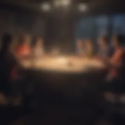 A vibrant team meeting showcasing collaboration and enthusiasm