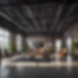 Innovative office space design promoting collaboration and creativity