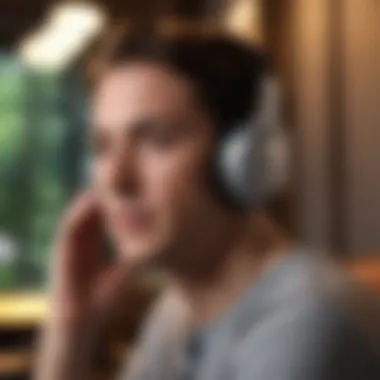 Creating a Conducive Listening Atmosphere A serene environment promoting active listening.
