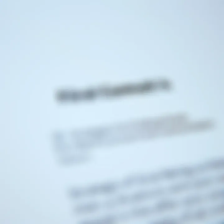 A close-up of a formal email with clear subject line and greetings