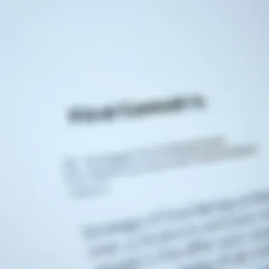 Formal Email Format A close-up of a formal email with clear subject line and greetings