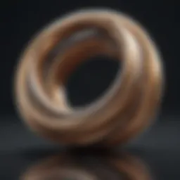 Symbol of trust represented by intertwined rings