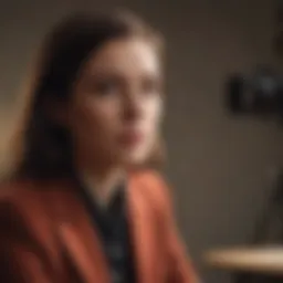 Inquisitive candidate at an interview