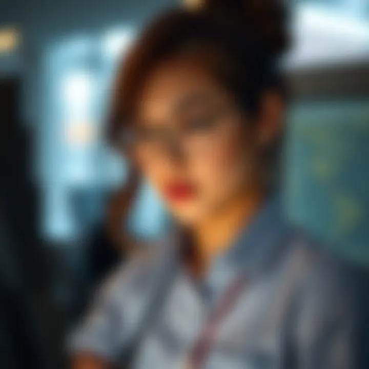 A professional engaged in innovative technology