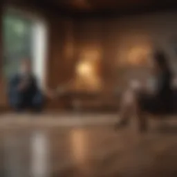 A visual representation of behavioral interview questions highlighting personal experiences.