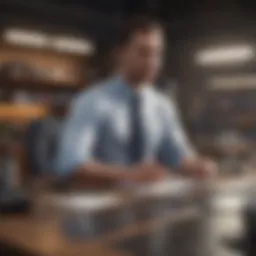Conceptual illustration of intrinsic motivation in the workplace