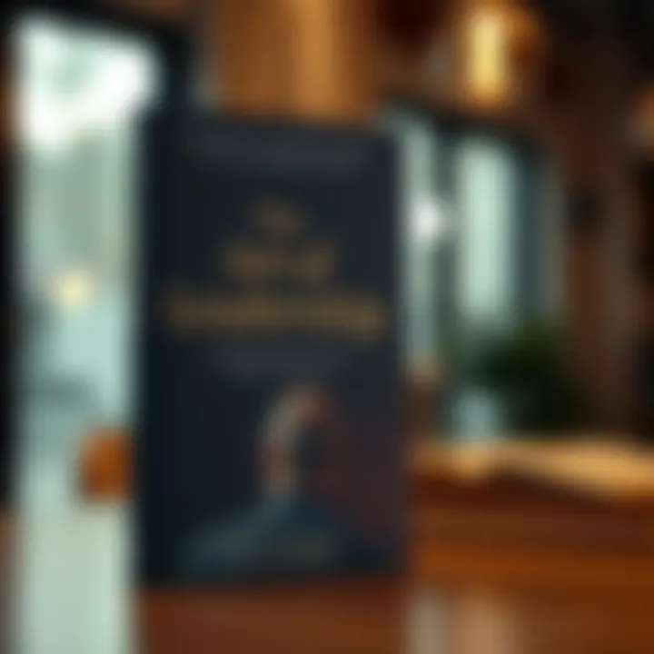 The Art of Leadership Book cover featuring leadership themes