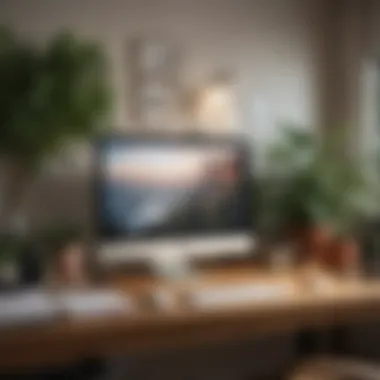 Revitalize Your Workspace with Botanical Touch Refreshing Workspace Botanical Arrangement