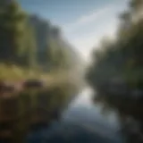 A serene landscape representing tranquility and mindfulness.