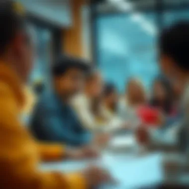 Growth Through Learning A team engaging in a professional development workshop