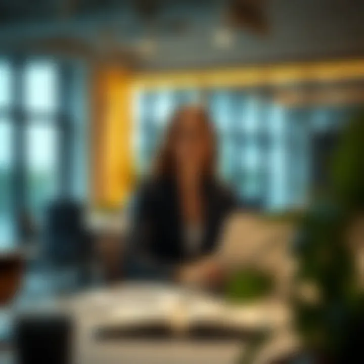 Harmony Between Work and Life A serene setting depicting work-life balance