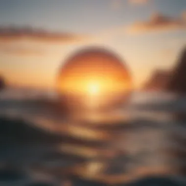 Sunrise of Optimism A bright, uplifting sunrise, representing new beginnings and optimism.