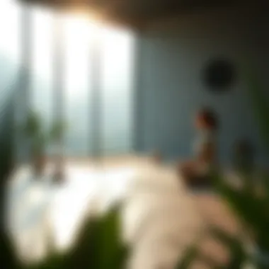 Finding Peace Through Mindfulness A tranquil space for reflection and mindfulness