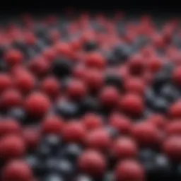 A vibrant assortment of berries known for their cognitive benefits