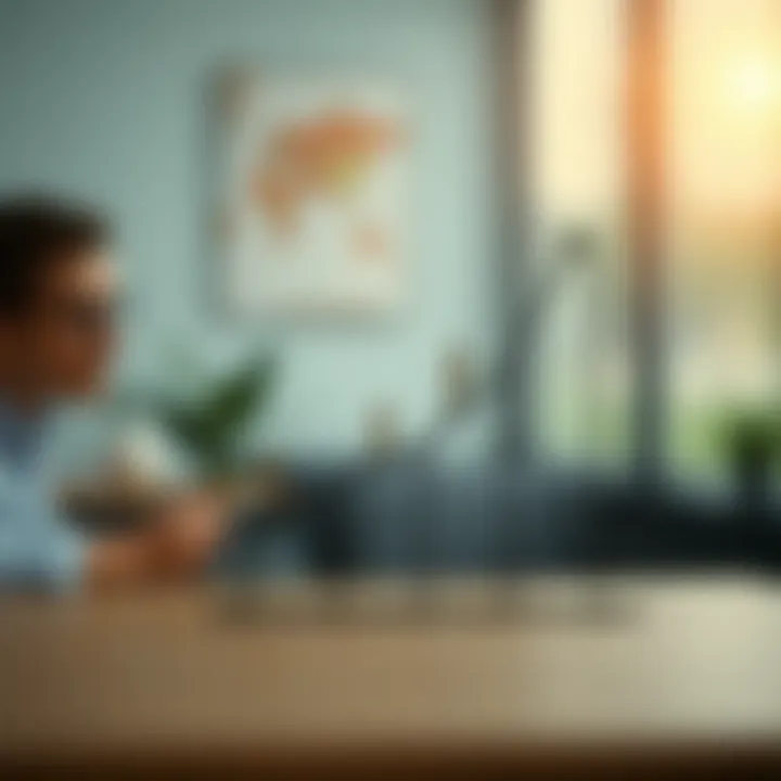 A visual representation of a growth chart symbolizing improved workplace relationships