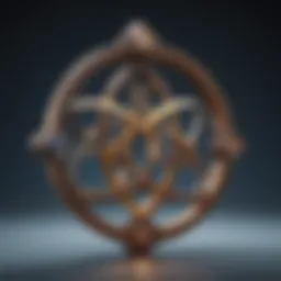 Illustration of diverse cultural symbols representing unity