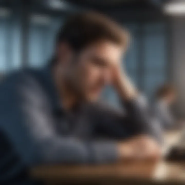 Work environment affected by fatigue