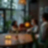 A serene setting for deep conversations