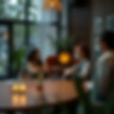 A serene setting for deep conversations