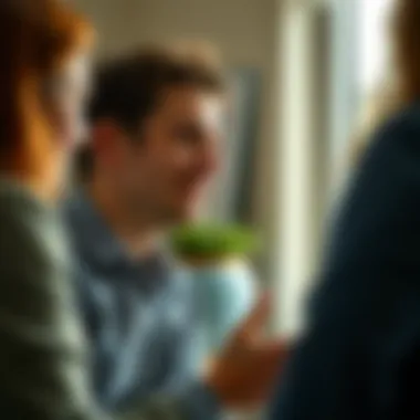 The Power of Emotional Intelligence An individual demonstrating emotional intelligence during a conversation