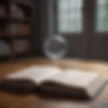 Valuable Resources for Mental Wellness An open book with resources on mental health